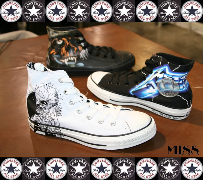 Converse Metallica Pack at Project Tradeshow