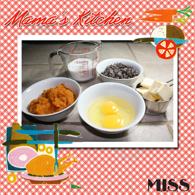 Mama's Kitchen: Pumpkin Chocolate Chip Cookies