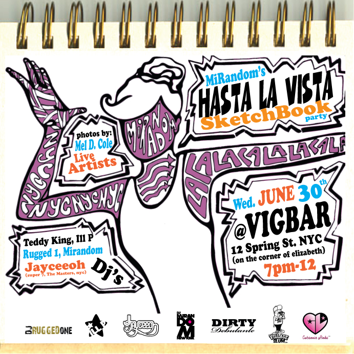 NYC 6/30 Tonight: Hasta La Vista DJ Mirandom