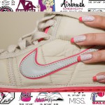 Birch/Pink Nike Vandal Nails
