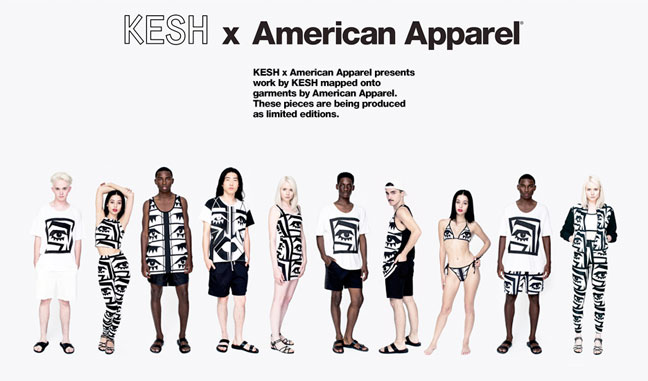KESH x American Apparel Collection